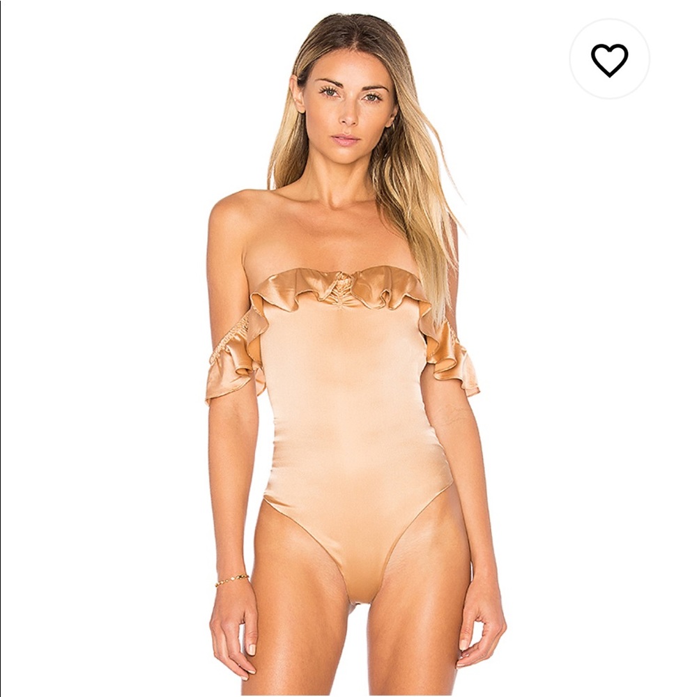 For Love and Lemons | Virgo ruffle bodysuit